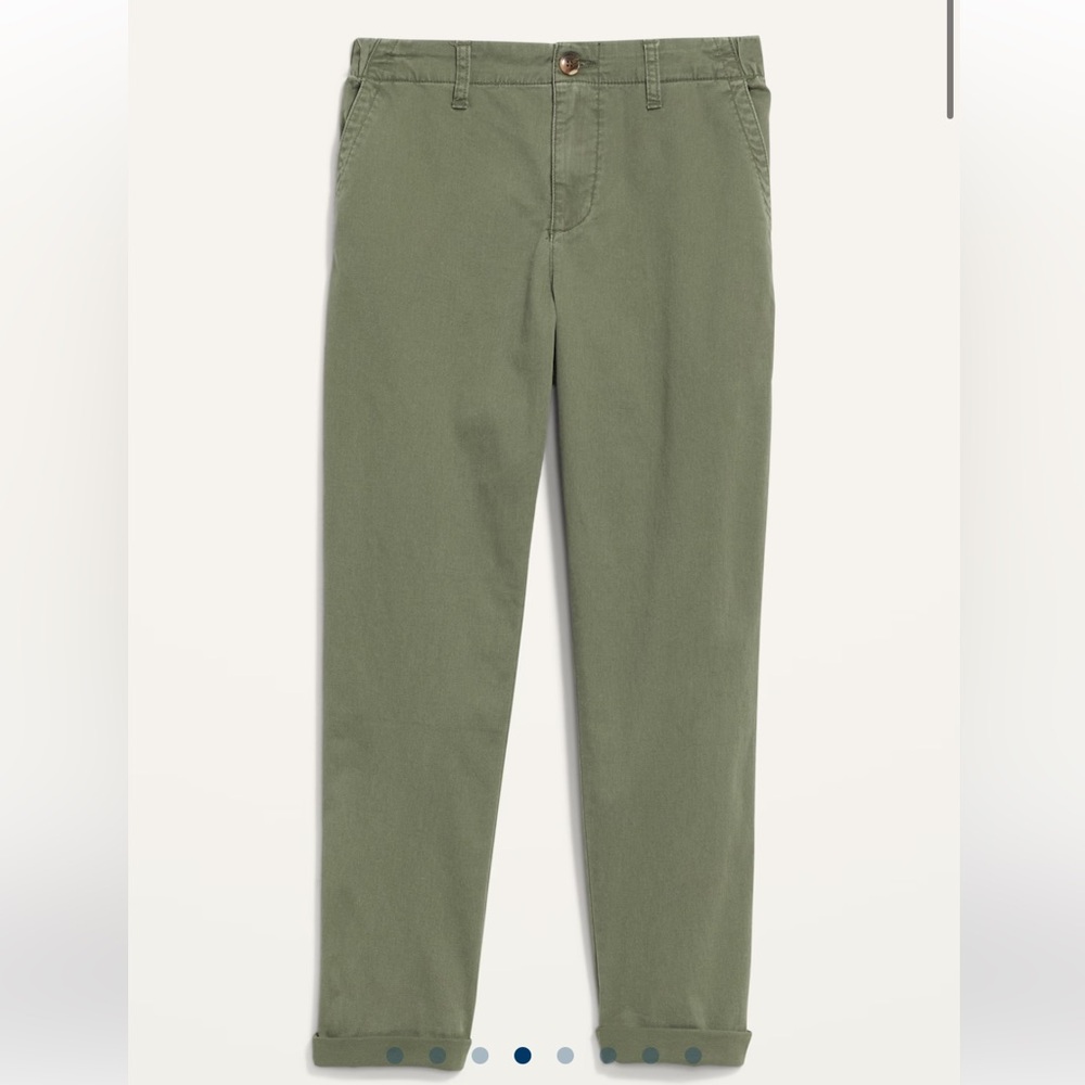 Old Navy OG Chino Pants for Women Green Large
